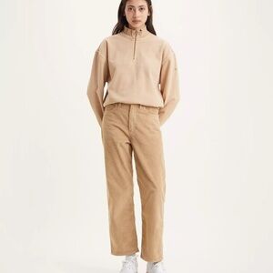 Levi’s CORDUROY RIBCAGE STRAIGHT ANKLE WOMEN'S PANTS 26x27